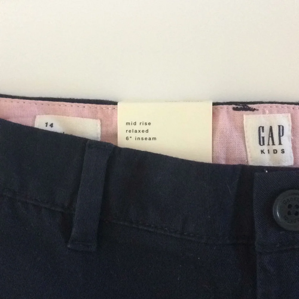 Gap Kids Navy Blue Classic Chino Bermuda‎ Shorts